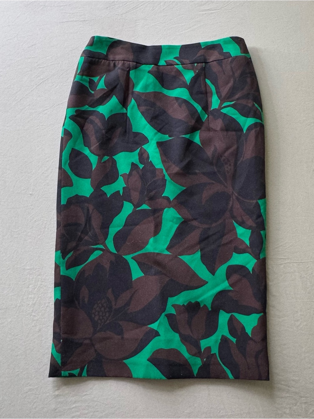 Vintage Milly Floral Midi Pencil Skirt